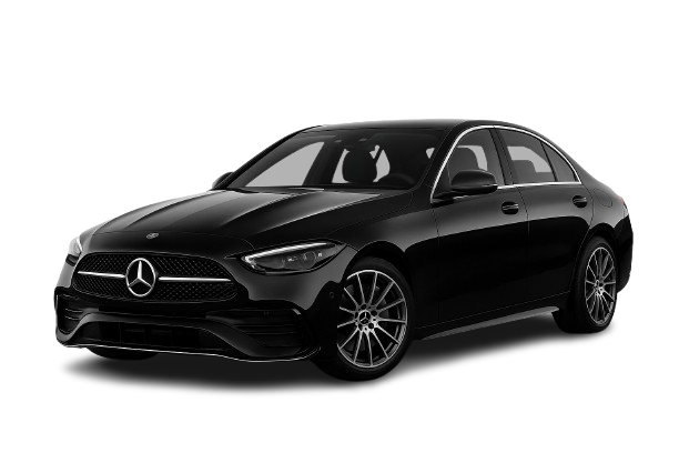 Mercedes Class-C AMG luxury rental available at Casablanca Airport